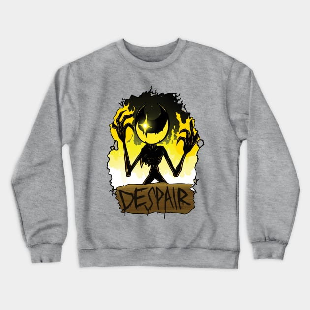 FNF INDIE CROSS - BATIM Nightmare Bendy Despair art Crewneck Sweatshirt by Renovich